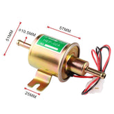 12V Universal 3-6PSI Gas Diesel Inline Low Pressure Electric Fuel Pump HEP-02A